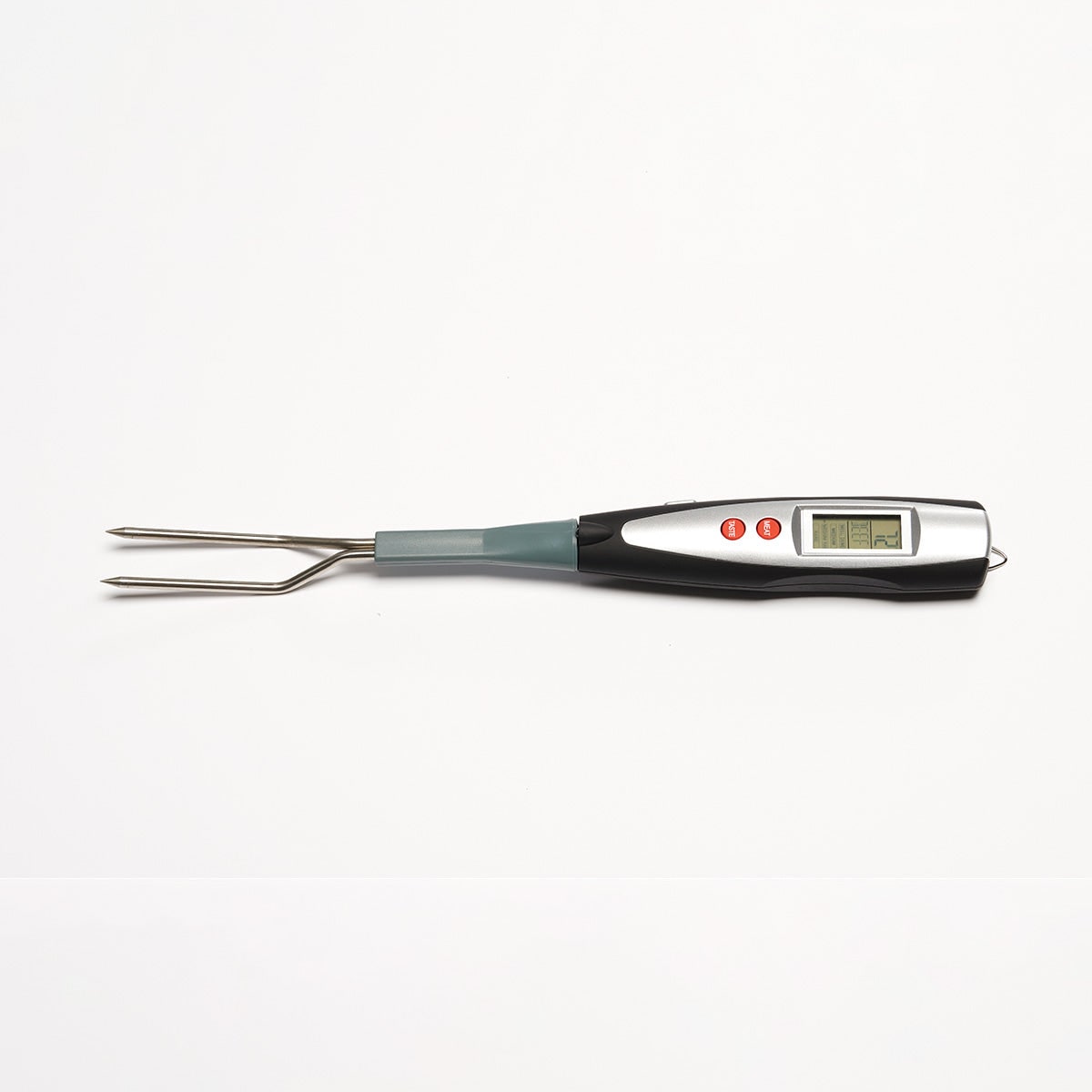 Bbq Fork Thermometer Digital Instant Read Meat with Lcd Backlight Stainless Steel Prongs