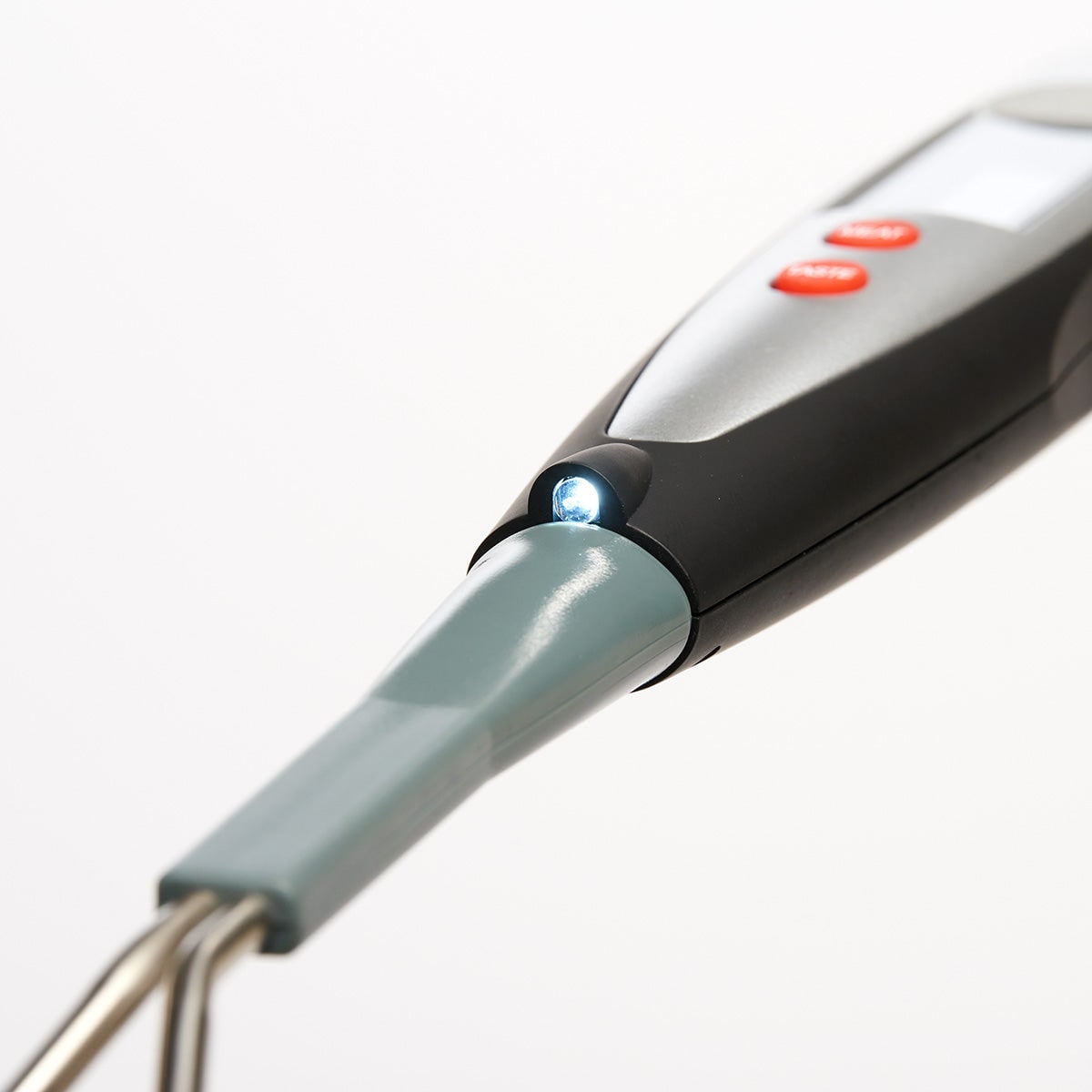 Bbq Fork Thermometer Digital Instant Read Meat with Lcd Backlight Stainless Steel Prongs