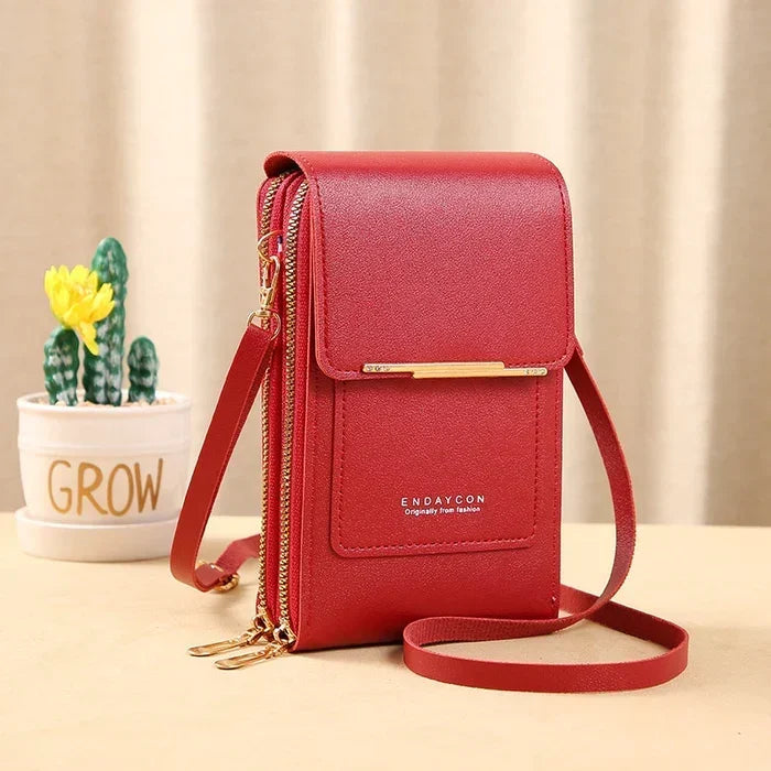 Anti-Theft Leather Bag - Stylish and Secure Crossbody Bag for Travel & Everyday Use