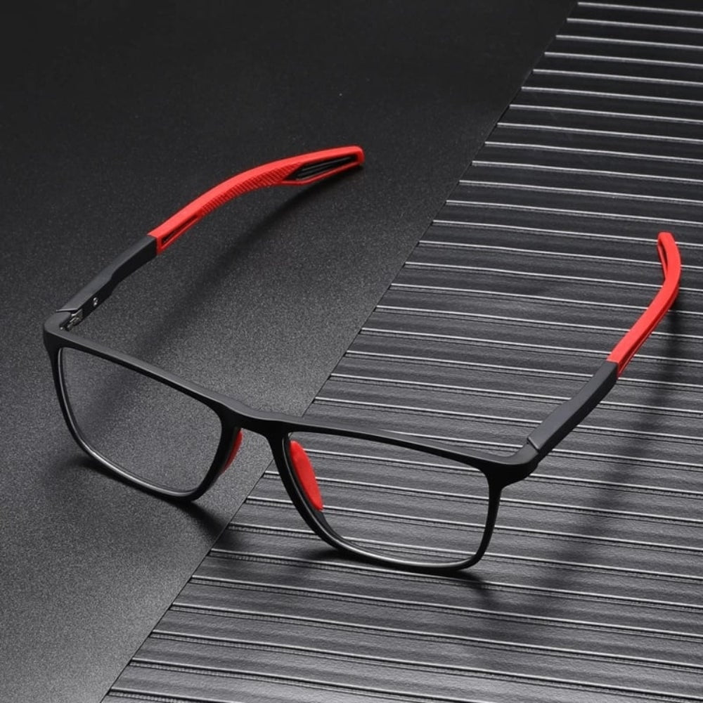 Bifocal Progressive Reading Glasses with Blue Light Blocking and Flexible Hinges