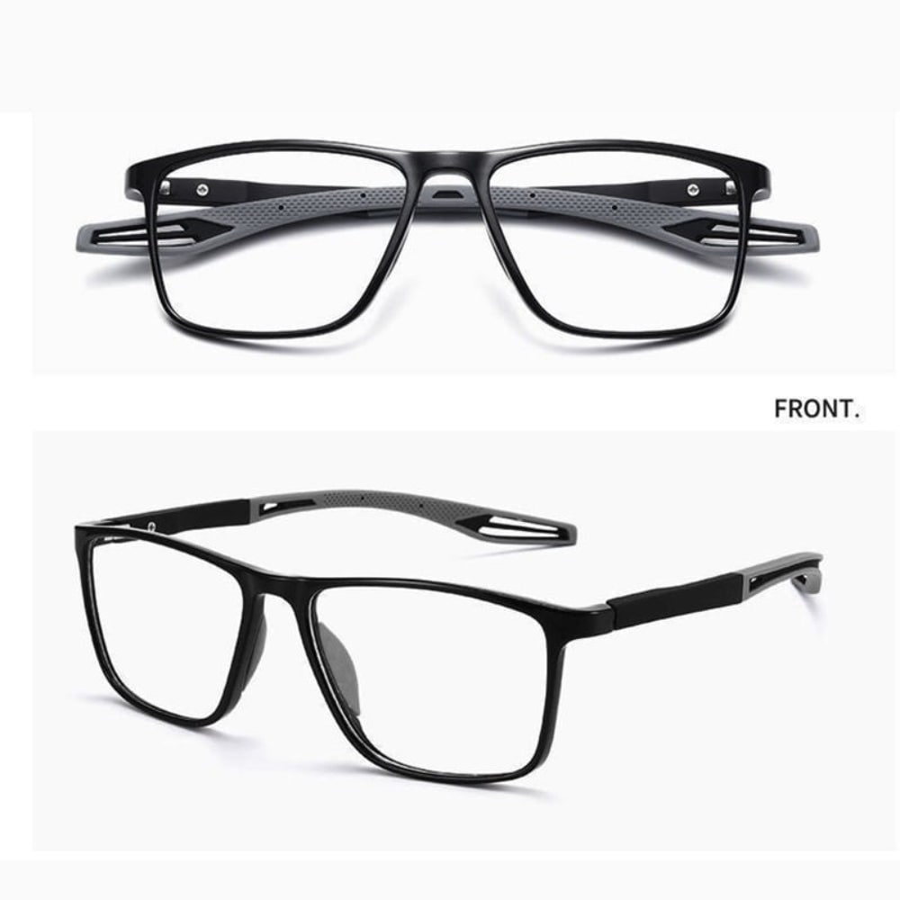 Bifocal Progressive Reading Glasses with Blue Light Blocking and Flexible Hinges