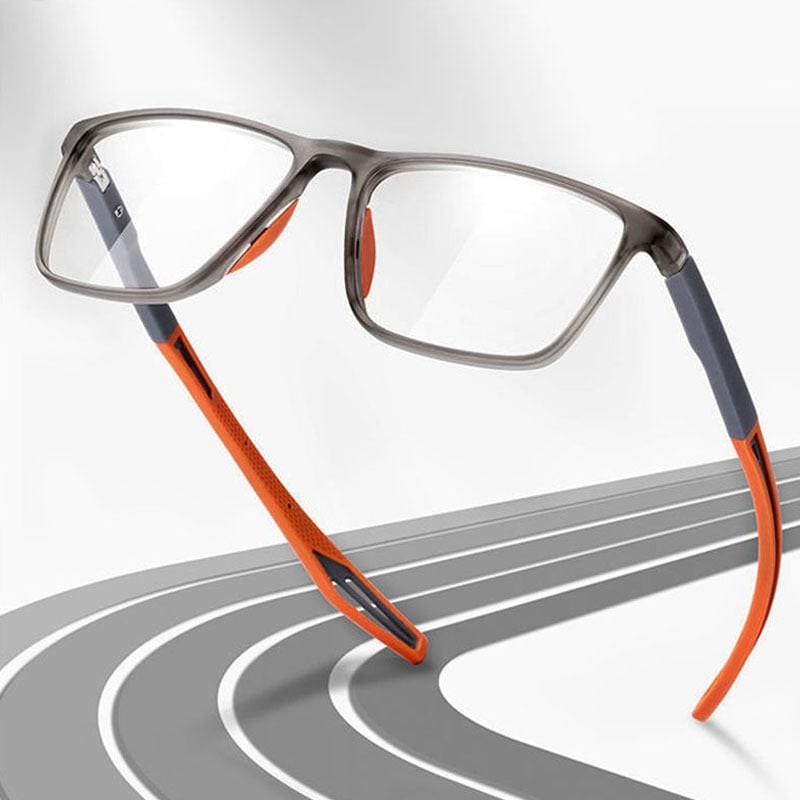 Blue Light Glasses Reading Rectangular Spring Hinge