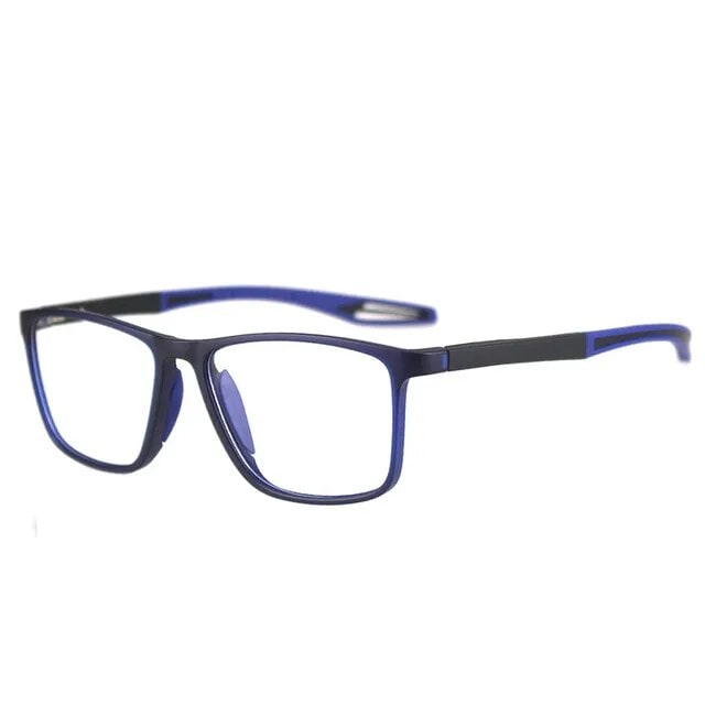 Blue Light Glasses Reading Rectangular Spring Hinge