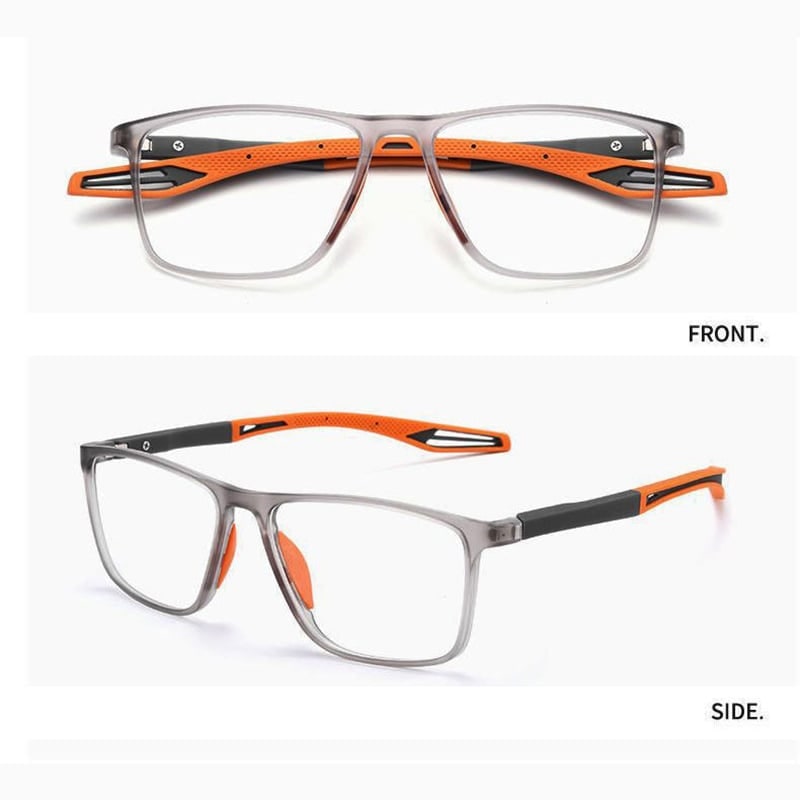 Blue Light Glasses Reading Rectangular Spring Hinge
