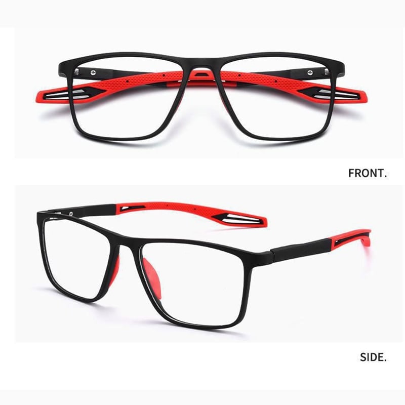 Blue Light Glasses Reading Rectangular Spring Hinge