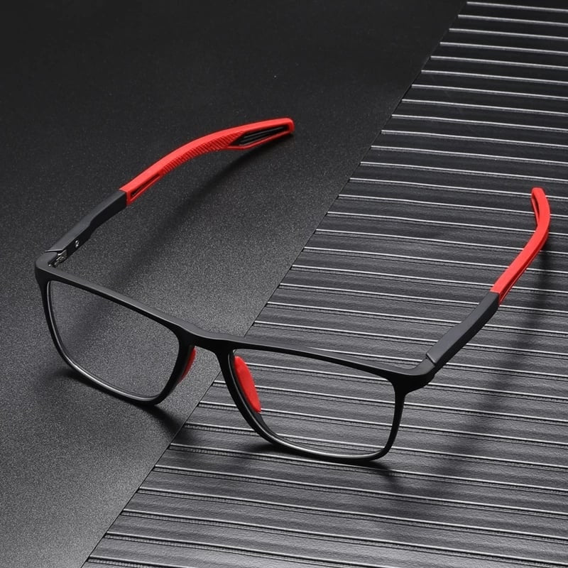 Blue Light Glasses Reading Rectangular Spring Hinge