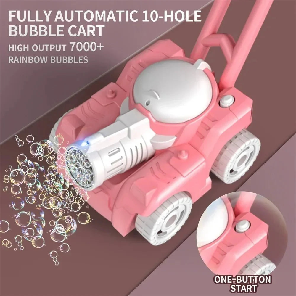 Bubblemow Fun – Bubble Lawn Mower Toy for Outdoor Play and Active Fun