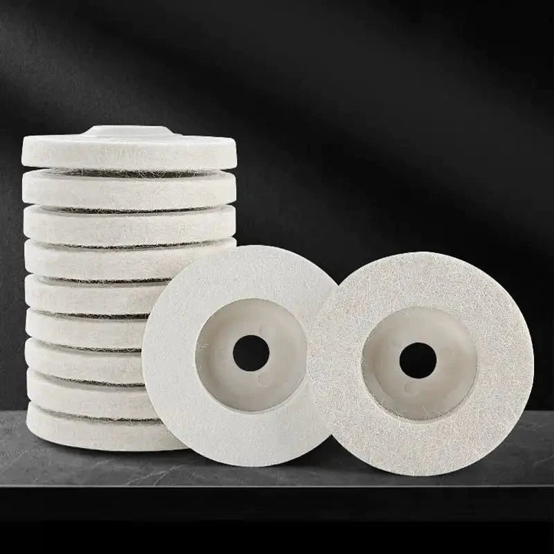Buffing Wheel Polishing Wool Felt Angle Grinder Disc Pad
