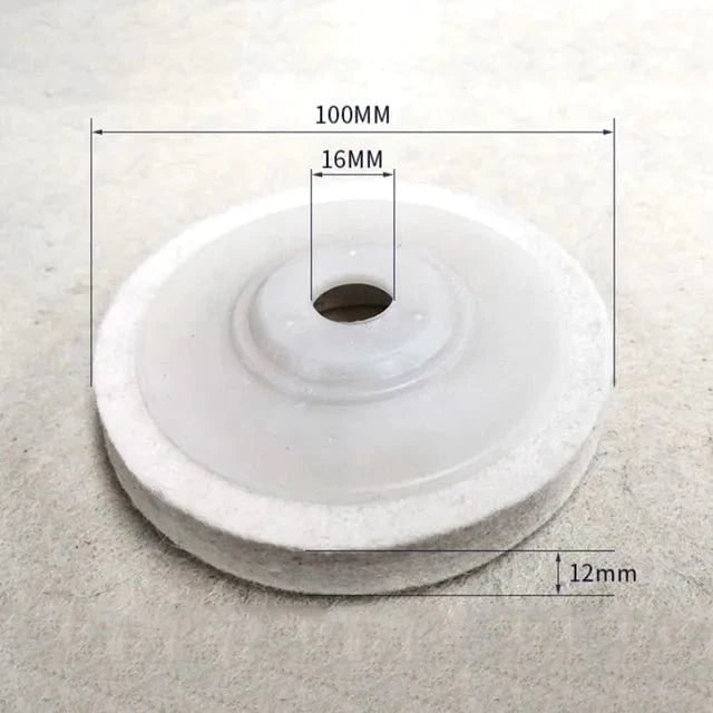 Buffing Wheel Polishing Wool Felt Angle Grinder Disc Pad