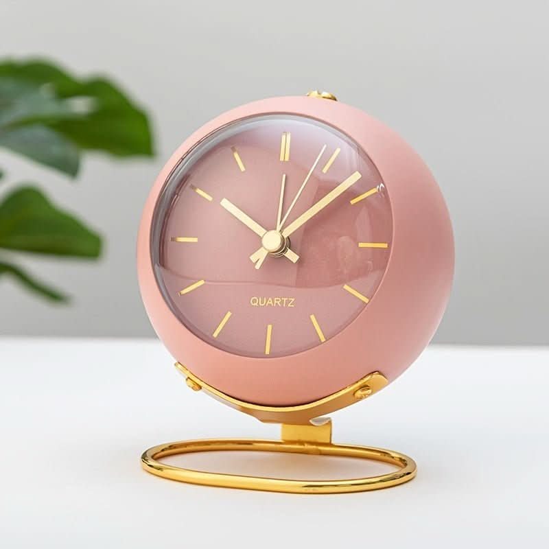 Buzzley – Retro Analog Alarm Clock with Silent Movement