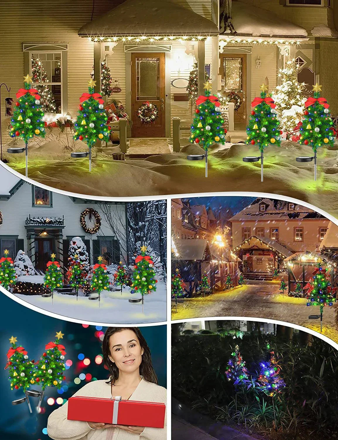 Solar-Powered Christmas Tree – Eco-Friendly Holiday Decoration