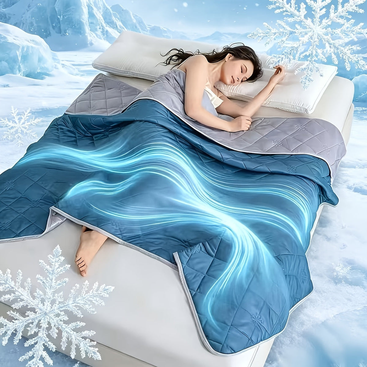 Cooling Summer Blanket for Hot Sleepers – All Season Blanket