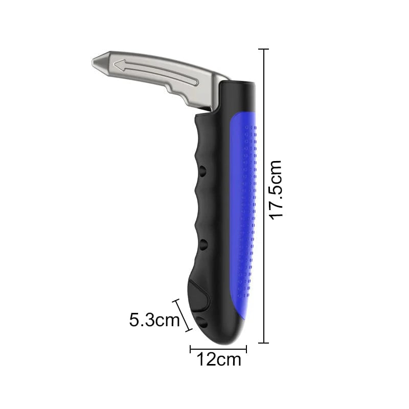 Car Assist Handle with Window Breaker and Seatbelt Cutter Emergency Tool Grab Bar