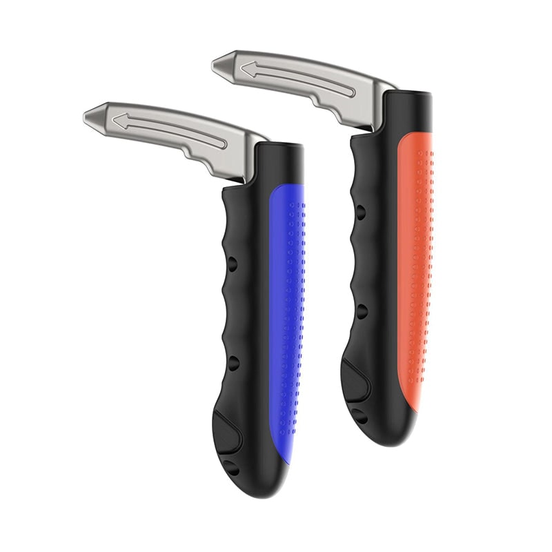 Car Assist Handle with Window Breaker and Seatbelt Cutter Emergency Tool Grab Bar