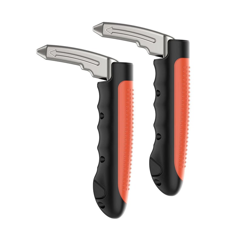 Car Assist Handle with Window Breaker and Seatbelt Cutter Emergency Tool Grab Bar