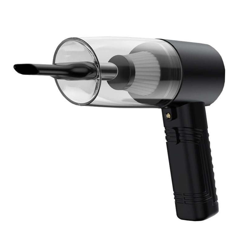 Car Vacuum Cleaner Handheld with 12v Corded Power and Crevice Brush Attachments Steam