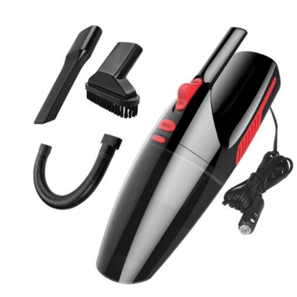 Car Vacuum Cleaner Wet Dry Hepa Handheld Portable with Crevice Tool and Extension Hose