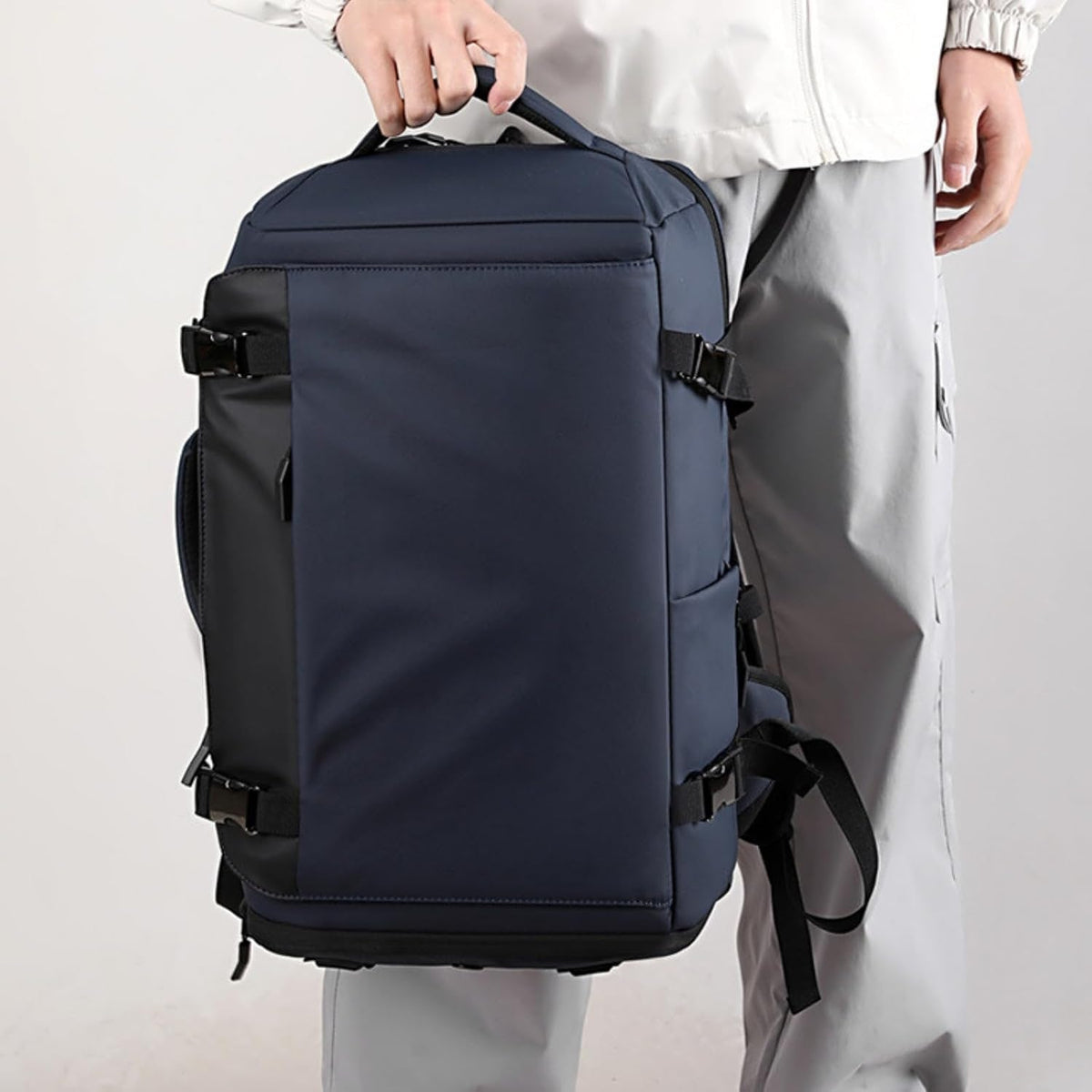 Carry on Travel Backpack with Anti Theft Hidden Pocket USB Charging Port and Water Resistant Fabric
