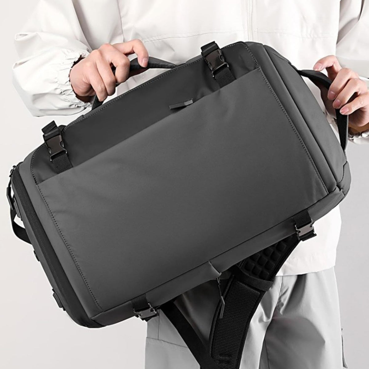 Carry on Travel Backpack with Anti Theft Hidden Pocket USB Charging Port and Water Resistant Fabric