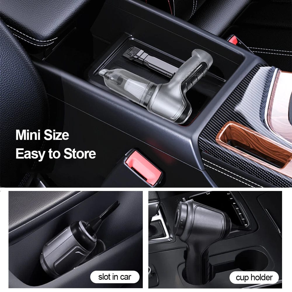Handheld Car Vacuum Cleaner Powerful Compact Auto Cleaning Tool