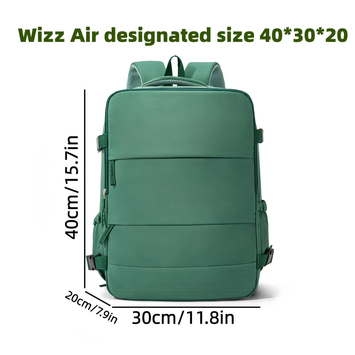 Large Capacity Cabin Backpack with Shoe Compartment
