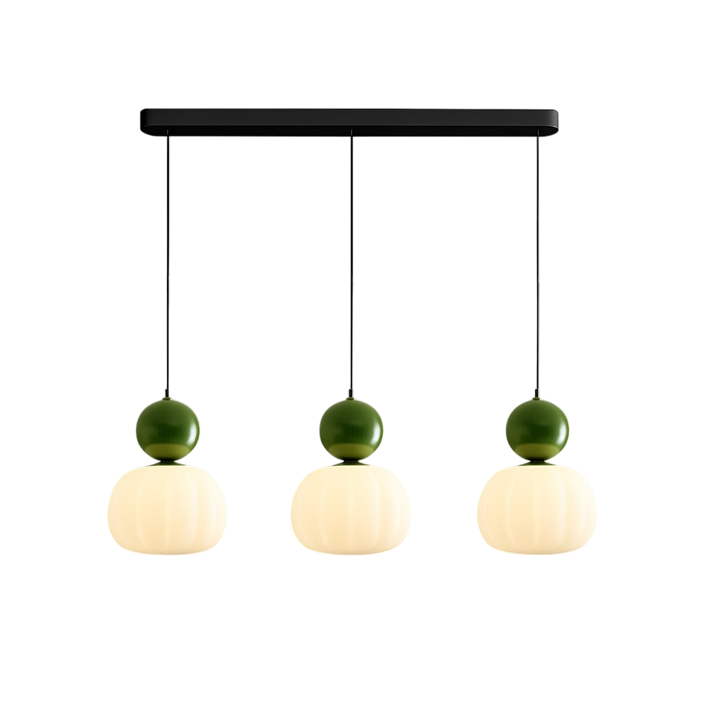Ceiling Light Modern Pendant Hanging with Translucent Shade and Spherical Accent Diffused Lighting