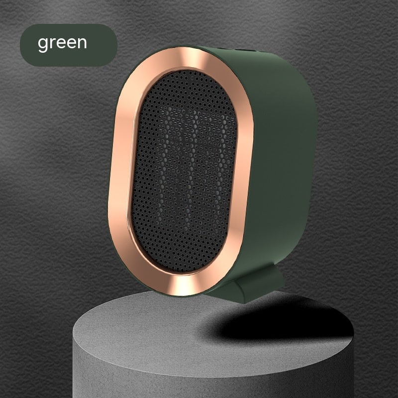 Ceramic Portable Energy Efficient Space Heater with Compact Desktop Design and Heating Element