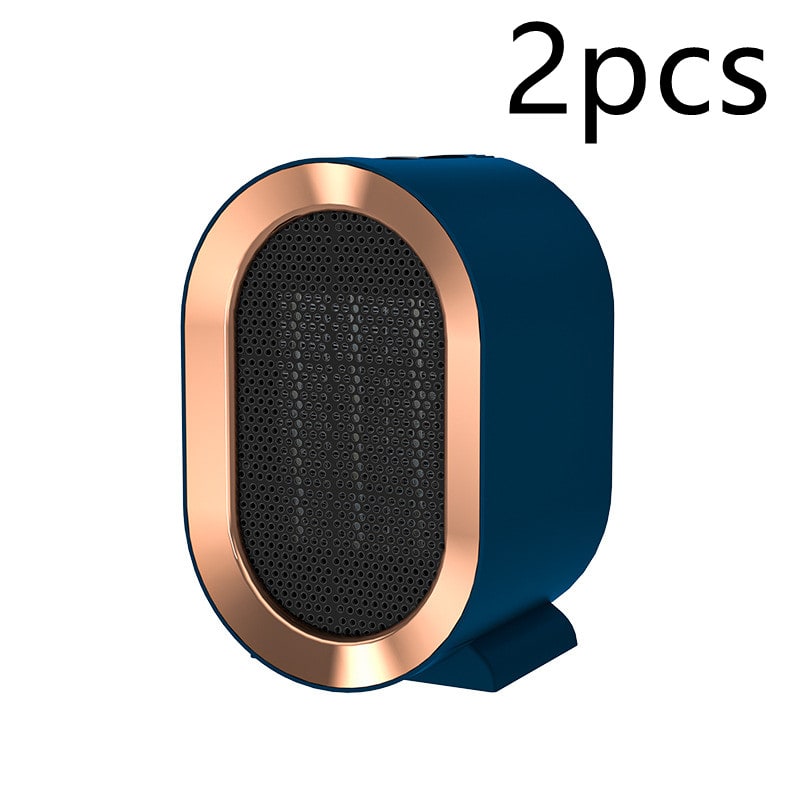 Ceramic Portable Energy Efficient Space Heater with Compact Desktop Design and Heating Element
