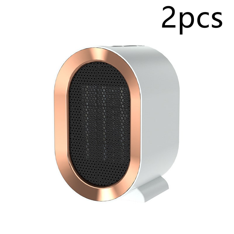 Ceramic Portable Energy Efficient Space Heater with Compact Desktop Design and Heating Element