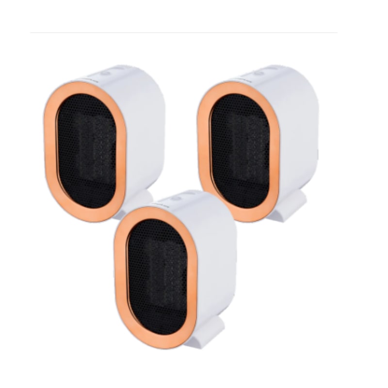Ceramic Portable Energy Efficient Space Heater with Compact Desktop Design and Heating Element