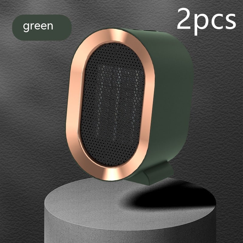 Ceramic Portable Energy Efficient Space Heater with Compact Desktop Design and Heating Element