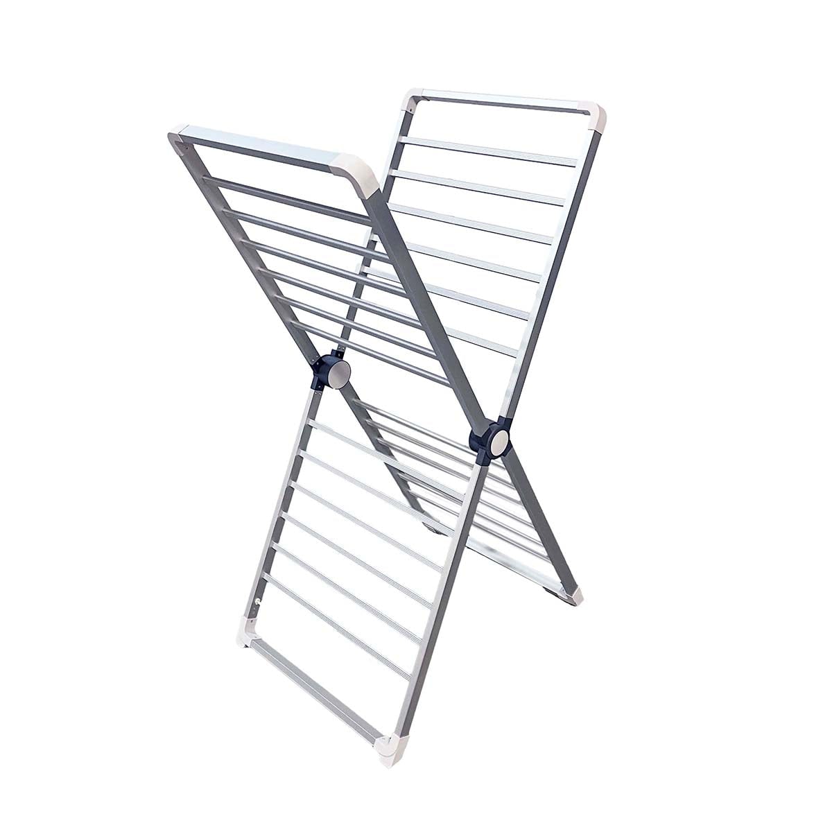 Clothes Drying Rack Folding Laundry with Aluminum Frame and Portable Space-Saving Design
