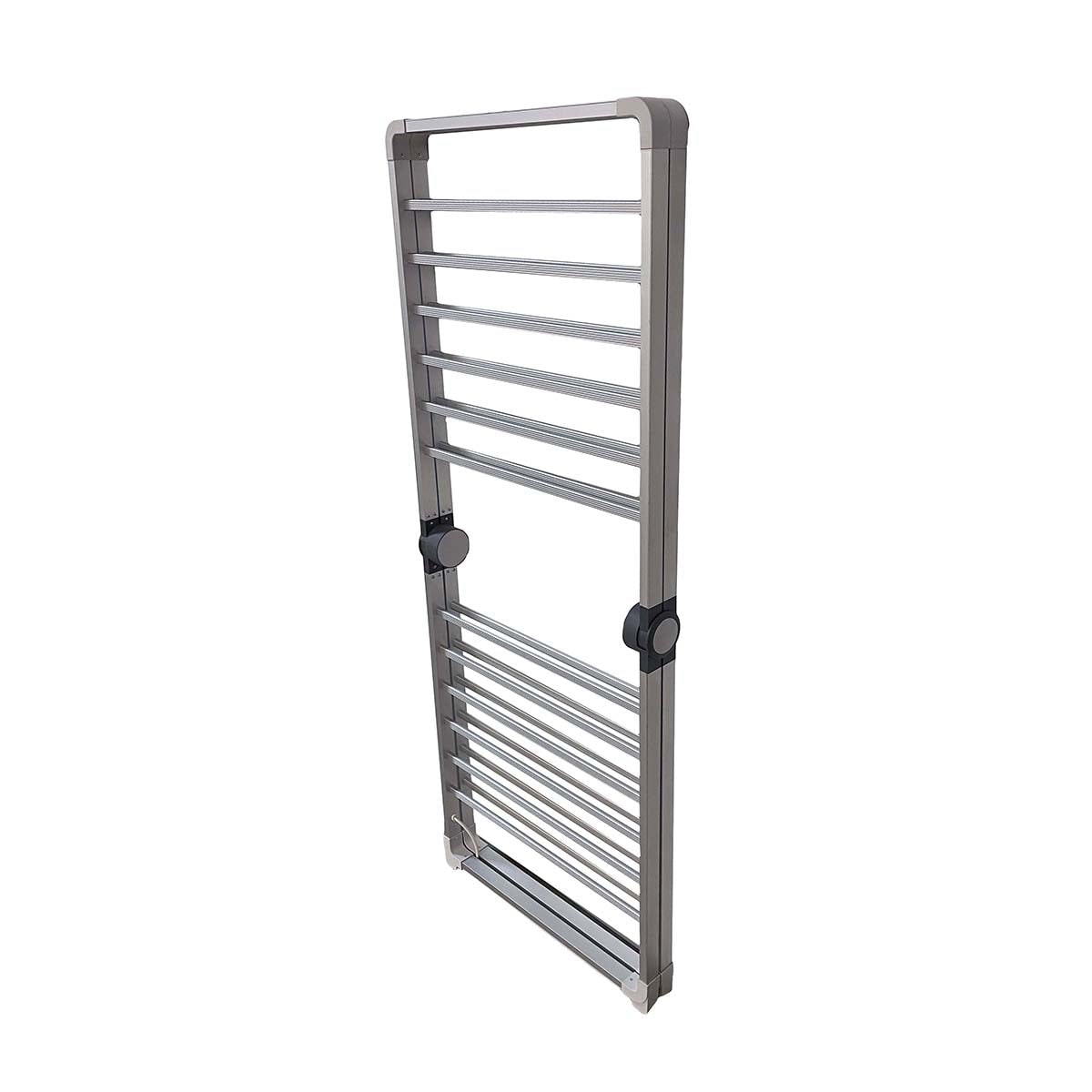 Clothes Drying Rack Folding Laundry with Aluminum Frame and Portable Space-Saving Design