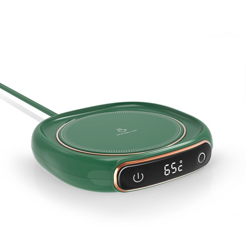Coffee Mug and Cup Warmer Plate with Digital Temperature Display for Desk Tumbler