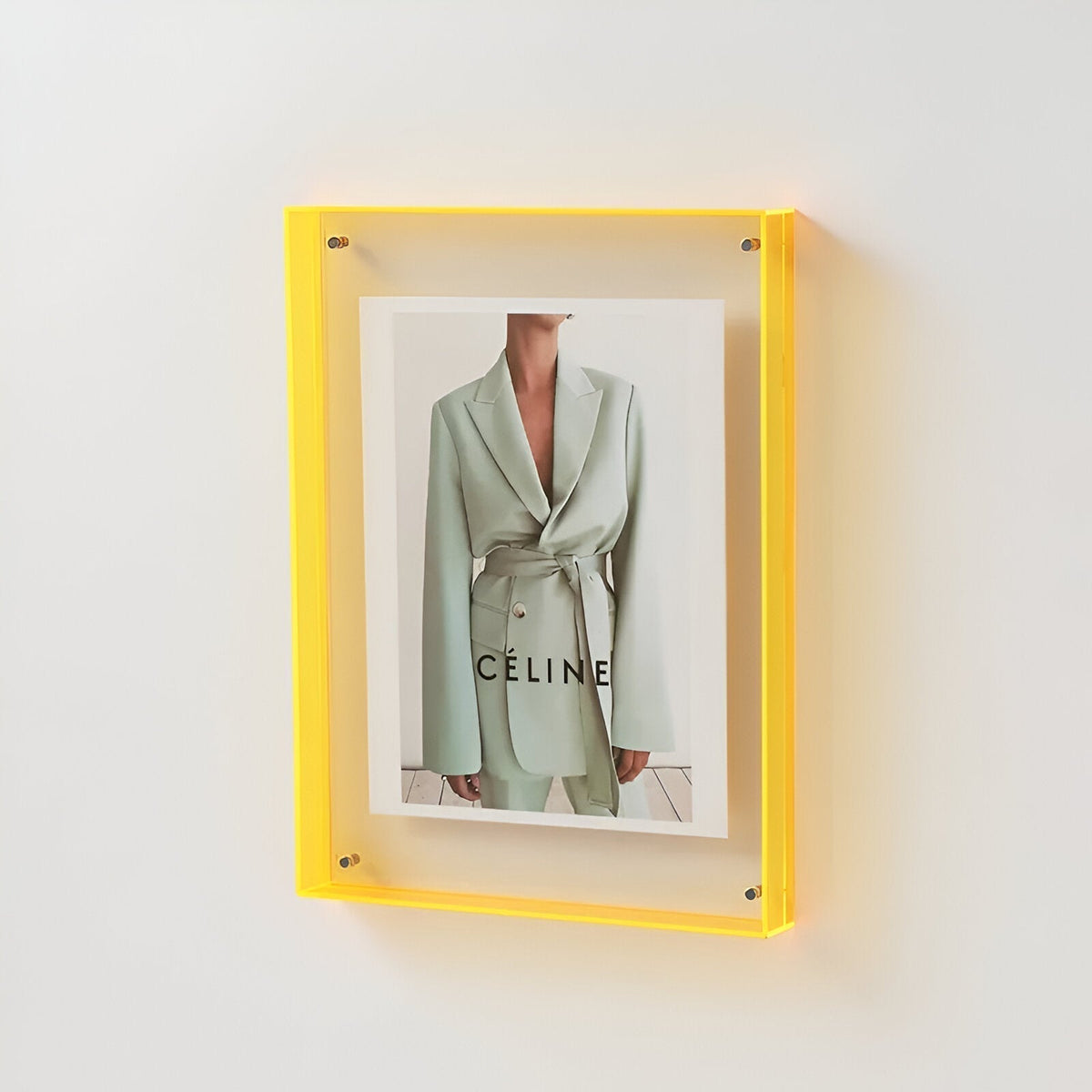 Modern Transparent Display Frame Home Photo Frame