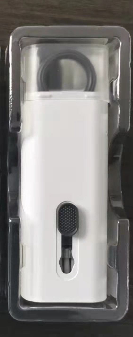 Computer Keyboard Cleaning Kit with Retractable Brush and Microfiber Cloth for Electronics