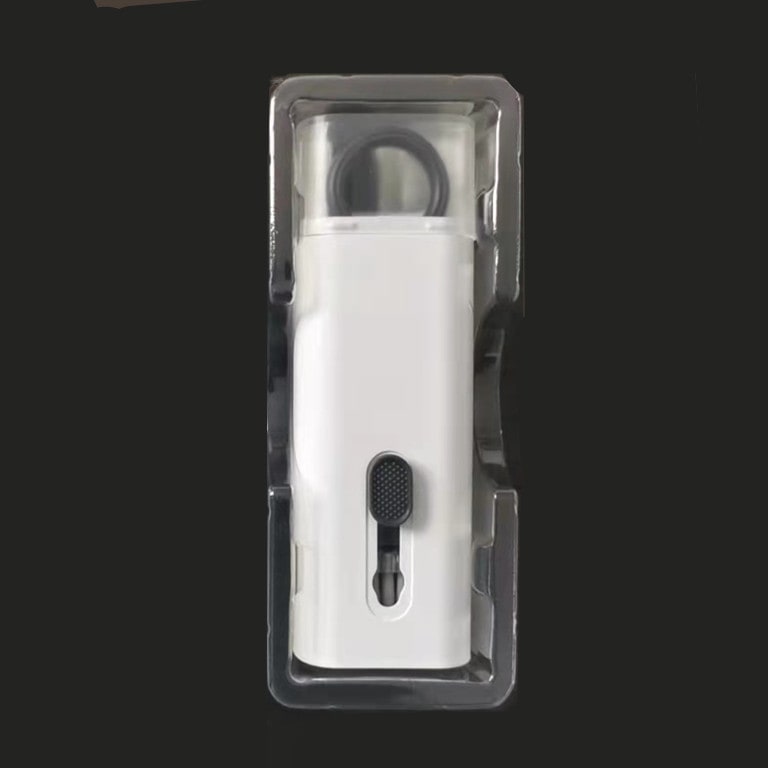 Computer Keyboard Cleaning Kit with Retractable Brush and Microfiber Cloth for Electronics