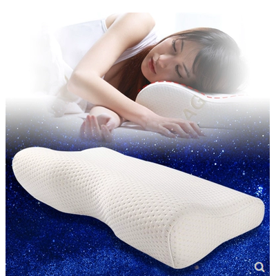 Contour Memory Foam Pillow with Ergonomic Cervical Support and Dual Height Design