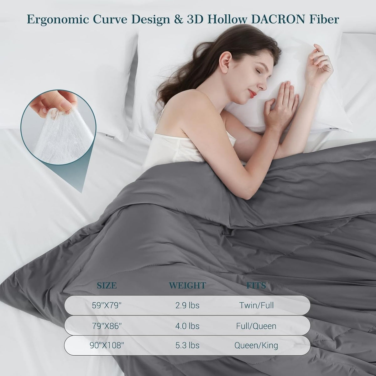 Cooling Comforter Blanket Quilted Reversible Lightweight Breathable Bedding