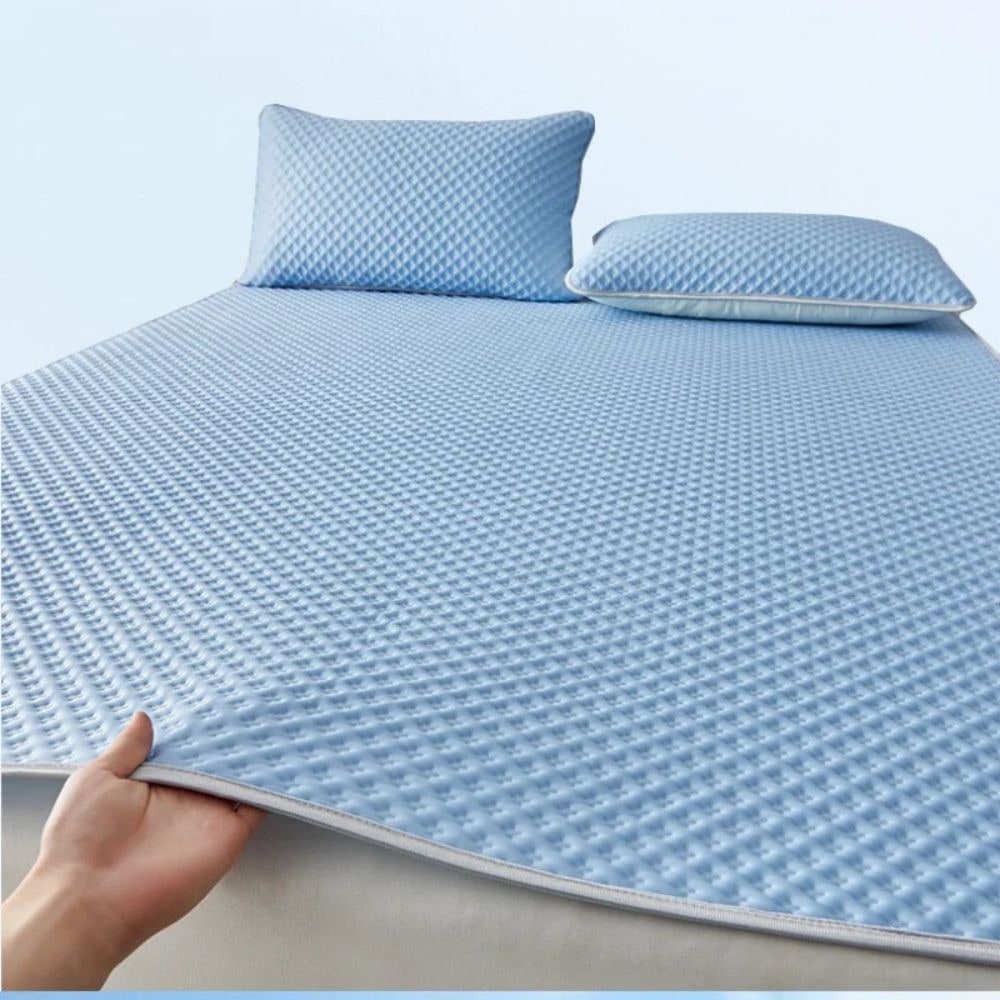 Cooling Twin Mattress Pad Topper with Quilted Breathable Cover Bamboo