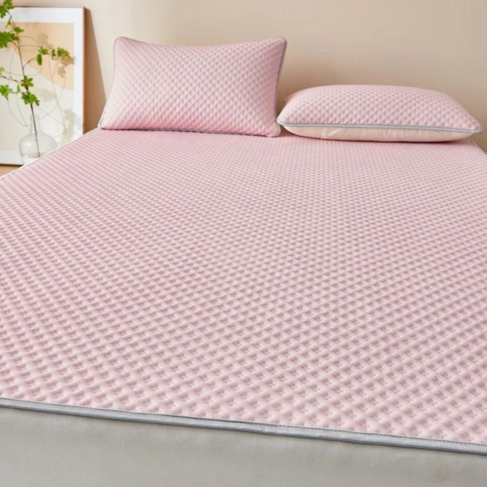 Cooling Twin Mattress Pad Topper with Quilted Breathable Cover Bamboo
