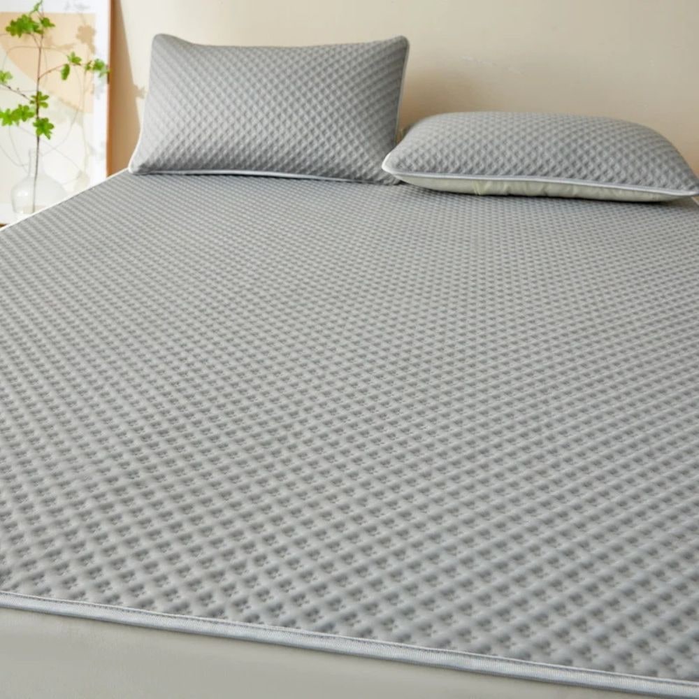 Cooling Twin Mattress Pad Topper with Quilted Breathable Cover Bamboo