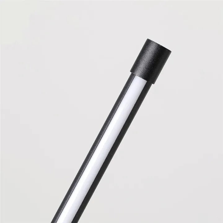 Corner Floor Lamp with Remote Control Minimalist Arc Design and Dimmable LED Light