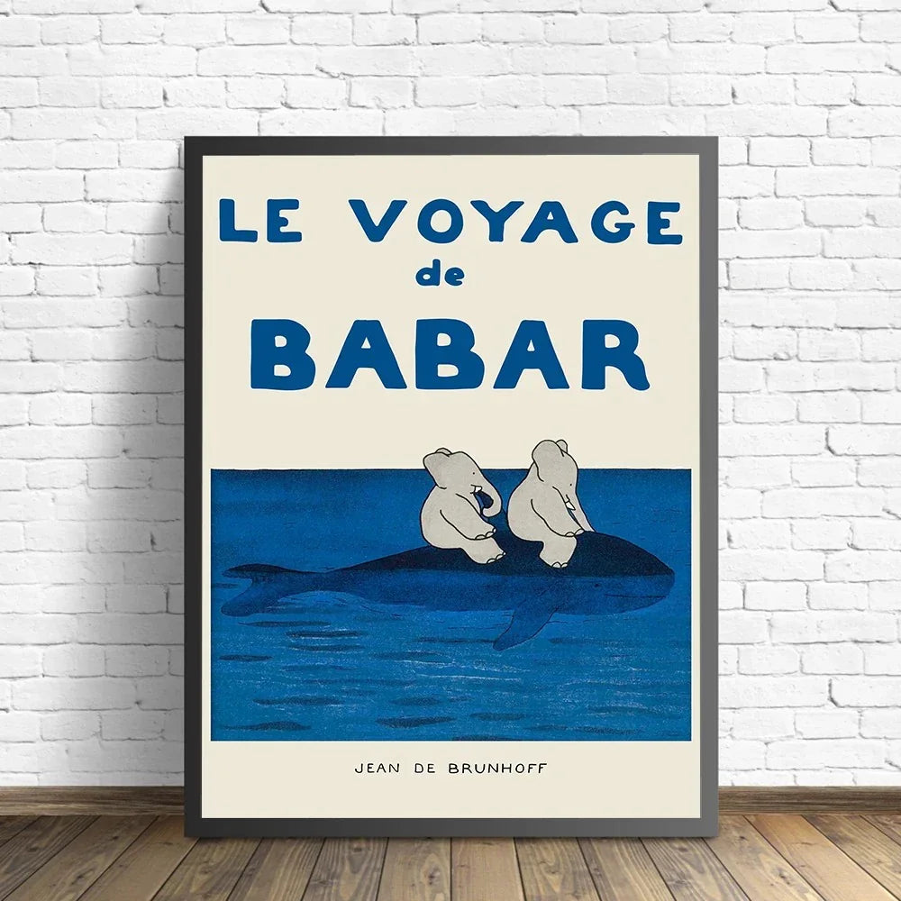 Elegant Babar Wall Art Decoration