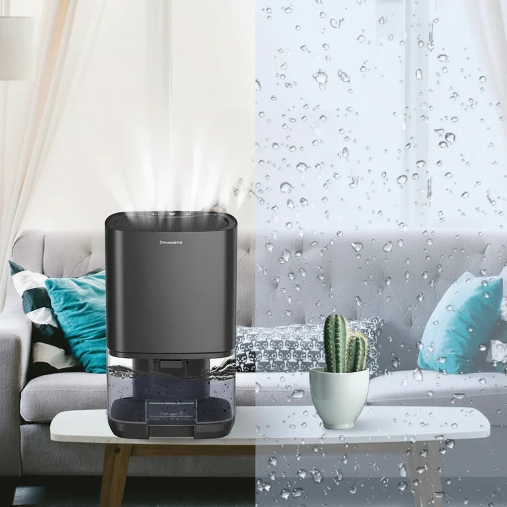 Compact Room Dehumidifier for Moisture Reduction