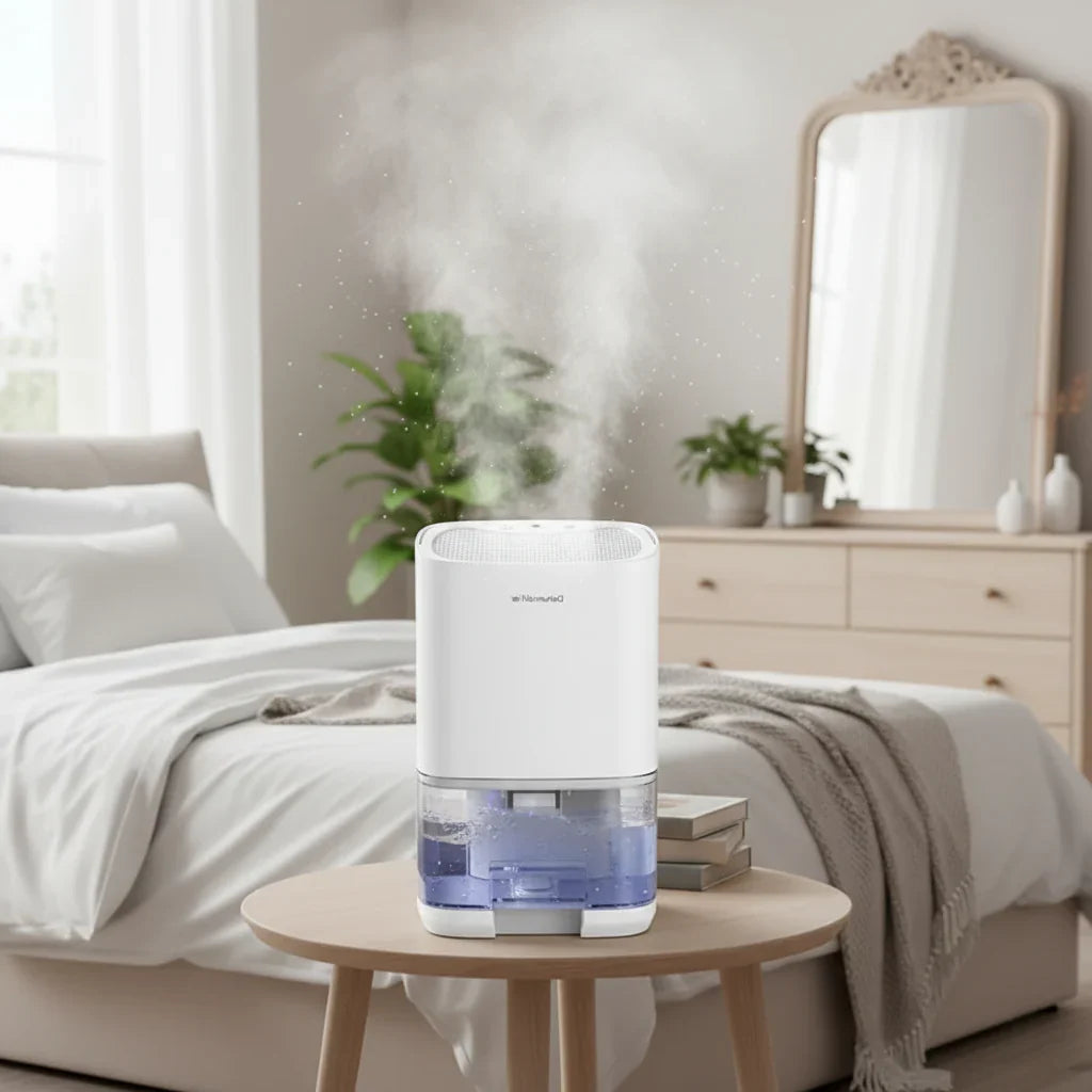 Compact Room Dehumidifier for Moisture Reduction