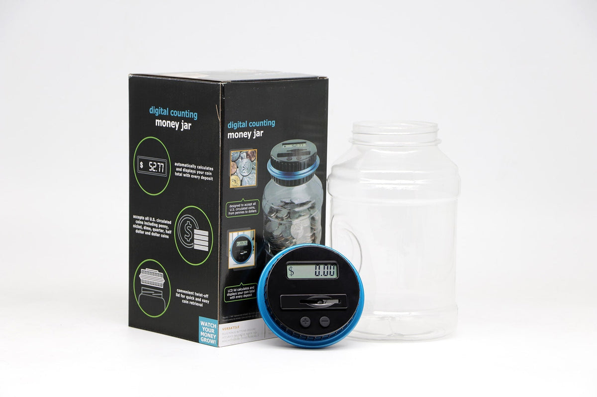 Digital Coin Counting Bank with Automatic Counter and Lcd Display for Atm