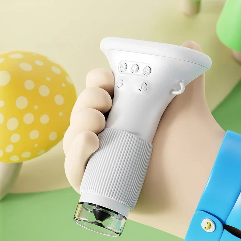 Digital Handheld Microscope with Lcd Screen and Portable Wand Design for Kids''' And Camera