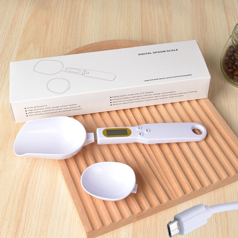 Digital Measuring Spoon Scale with Detachable Heads and Lcd Display