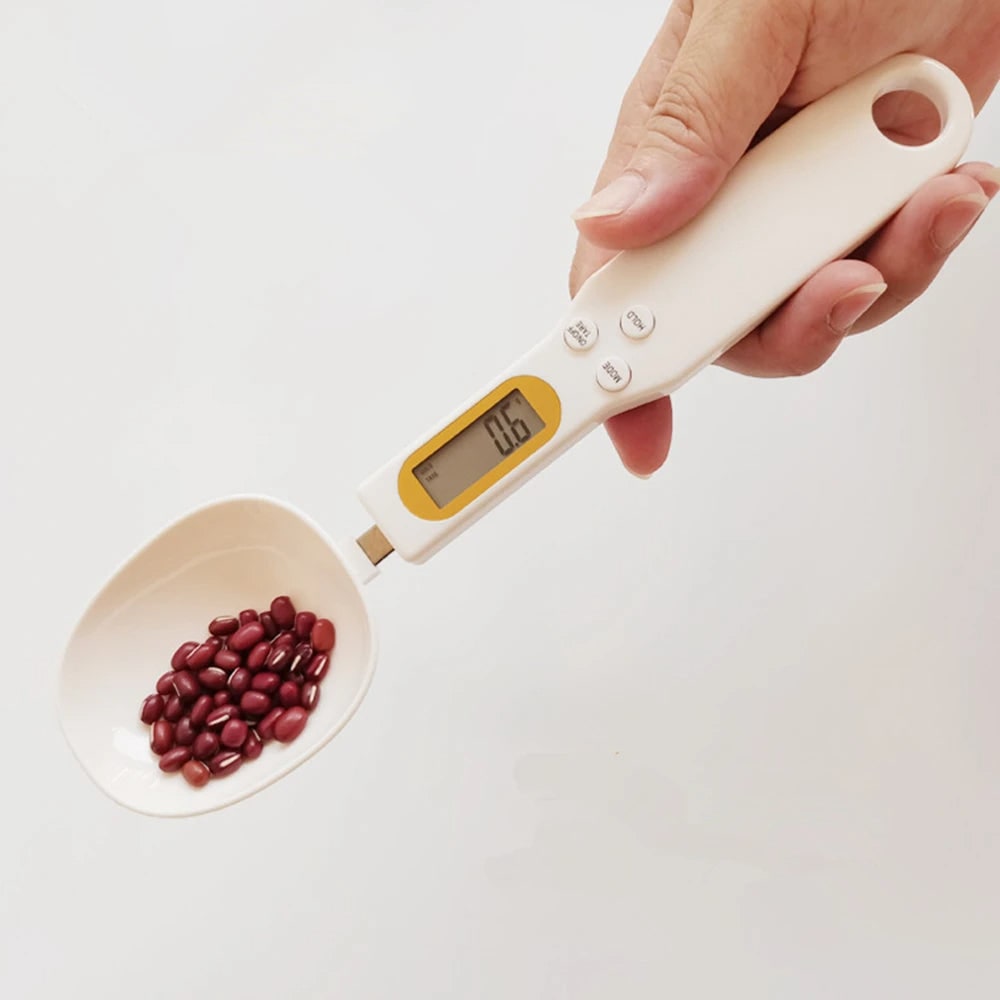 Digital Measuring Spoon Scale with Detachable Heads and Lcd Display